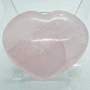 Rose Quartz Heart